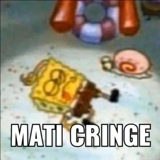 Meme Spongebob - Sticker 8