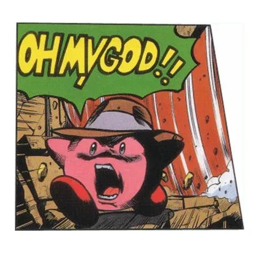 Kirby reacts - Sticker 8