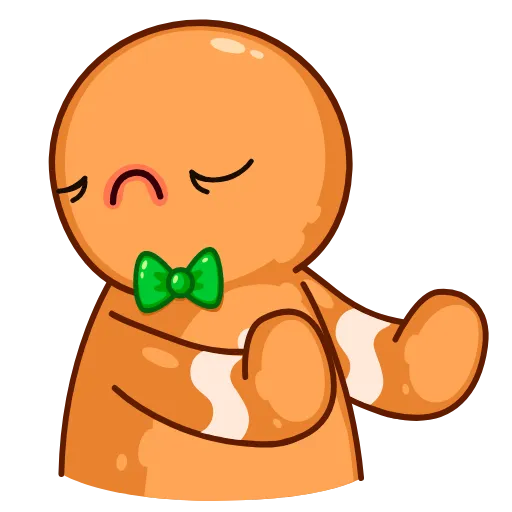 Gingerbread Man - Sticker 8