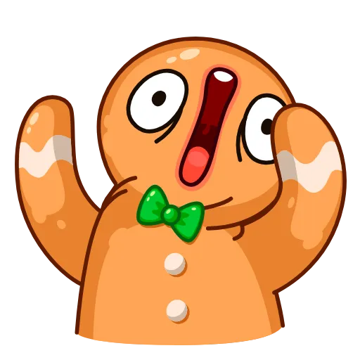 Gingerbread Man - Sticker 6