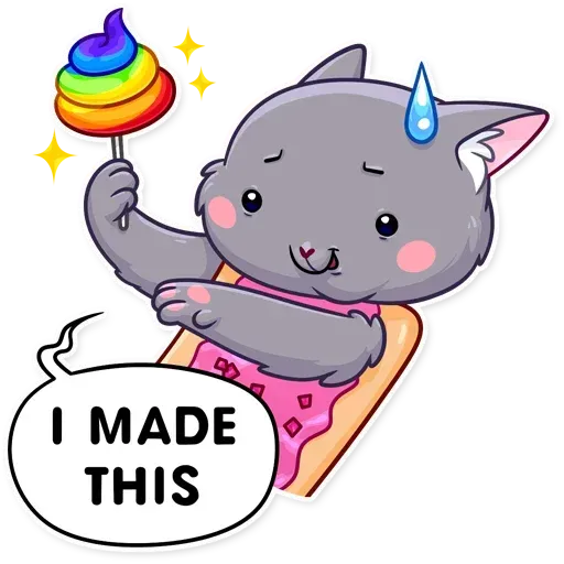 Nyan Cat- Sticker