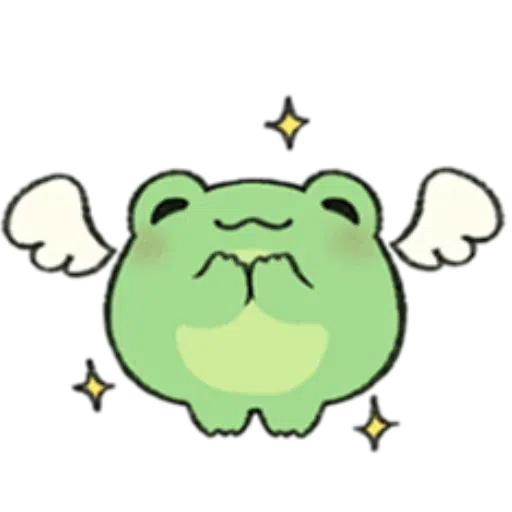 Round Frog Friends - Sticker 4