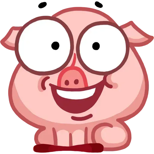 Pig- Sticker