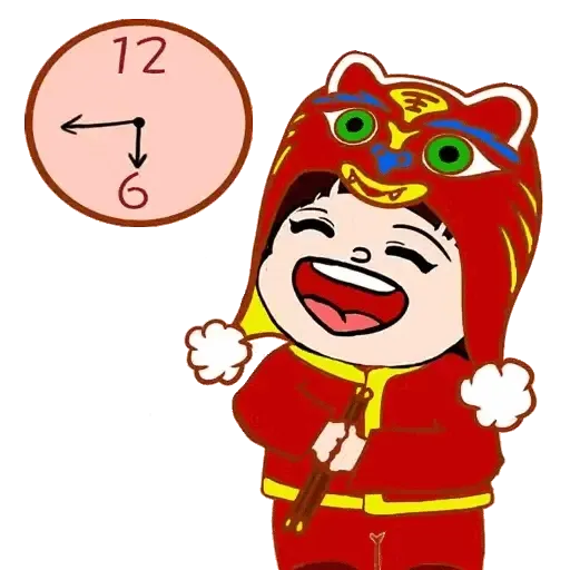 反詐仔仔祝你虎虎生威 (新年, CNY) GIF* - Sticker