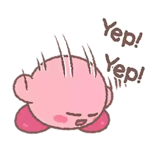 Kirby - Sticker 2