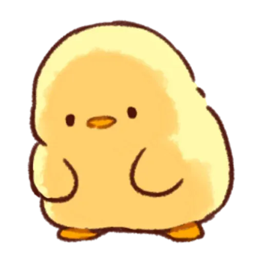 Soft and cute chick - Sticker 4