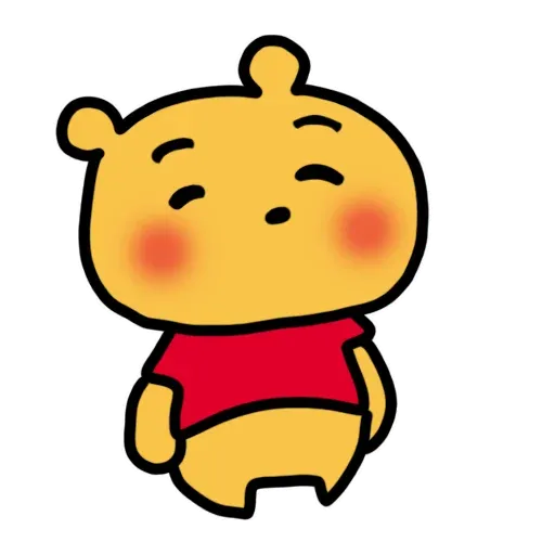 搞笑小Pooh 1 - Sticker