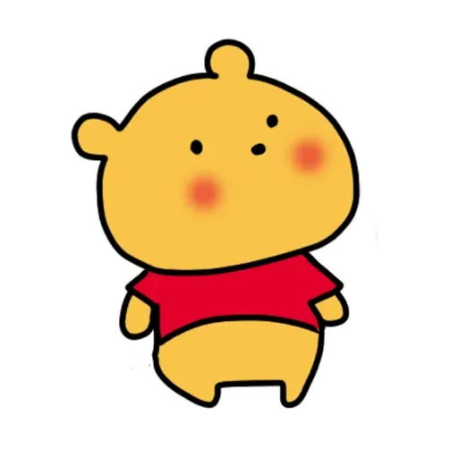 搞笑小Pooh 1 - Sticker