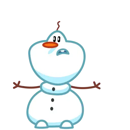 Snowman - Sticker 4