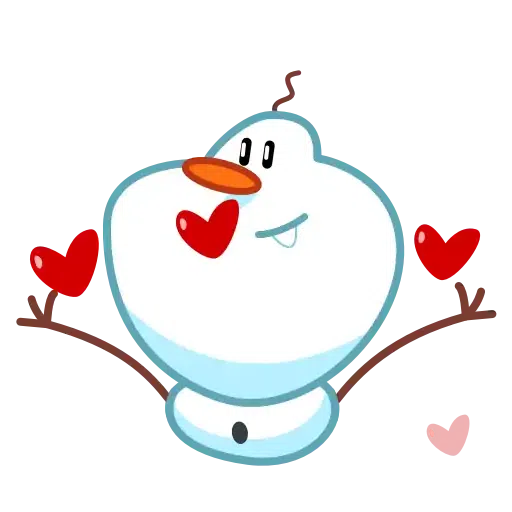 Snowman - Sticker 2