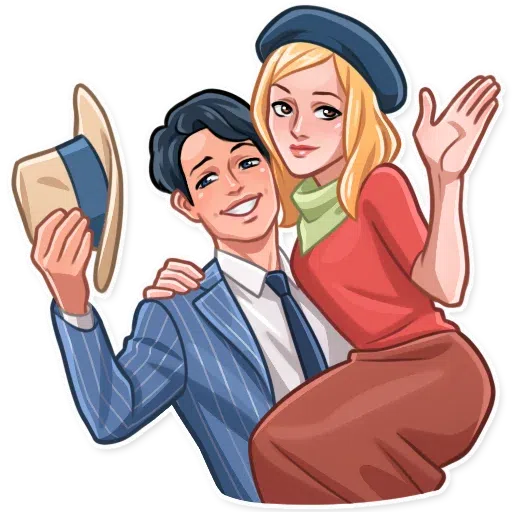 Bonnie and Clyde - Sticker