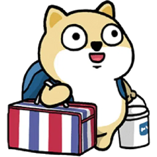 Shiba BlockElite pack - Sticker