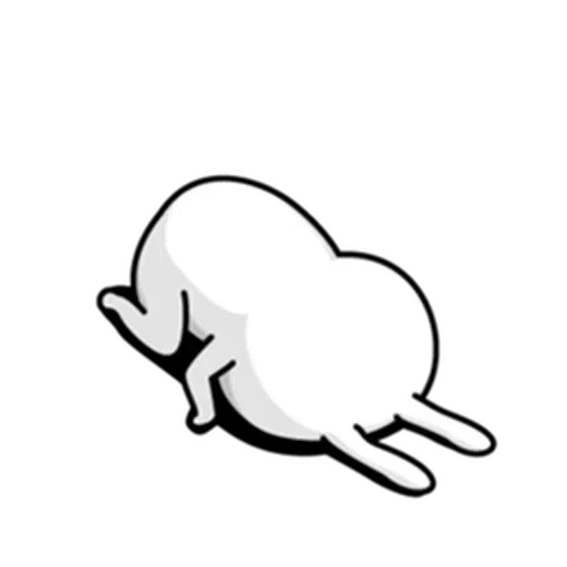 Rabbit100% daily use - Sticker 8