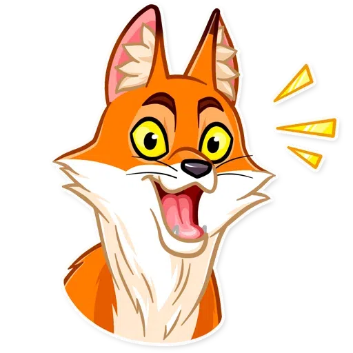 What Does 🔸Foxy🦊 Say❓ - Sticker 6