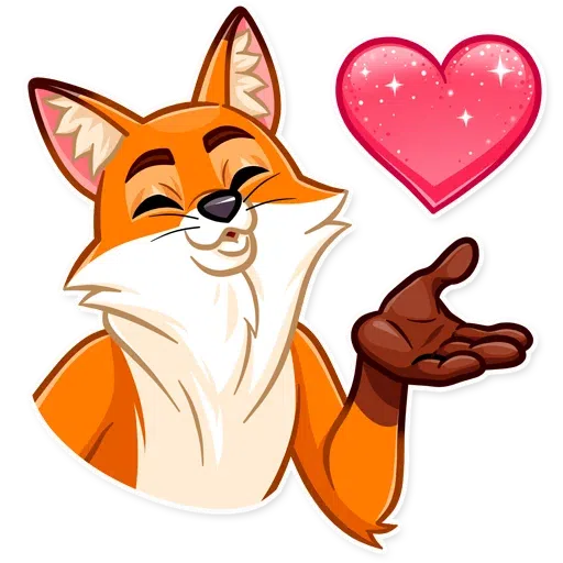 What Does 🔸Foxy🦊 Say❓- Sticker