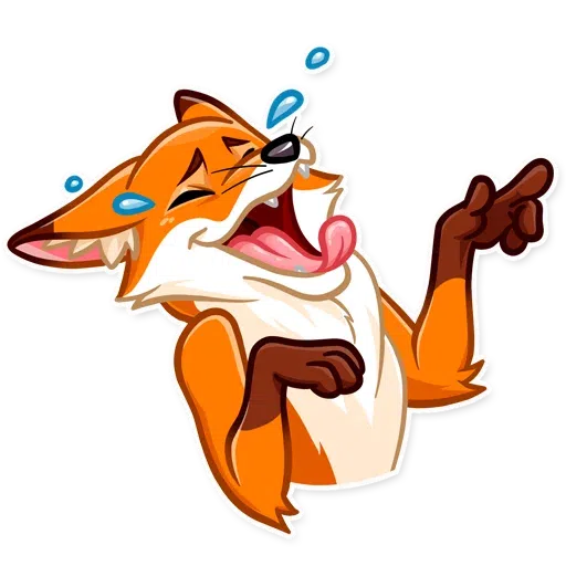 What Does 🔸Foxy🦊 Say❓ - Sticker 2