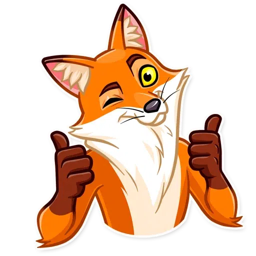 What Does 🔸Foxy🦊 Say❓ - Sticker 3