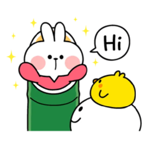 Spoiled Rabbits Kawaii Costume - Sticker 3