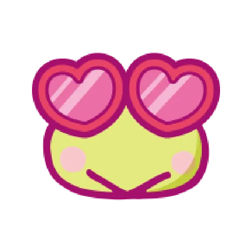 KEROKEROKEROPPI Emoji (Love) - 1 - Sticker 6