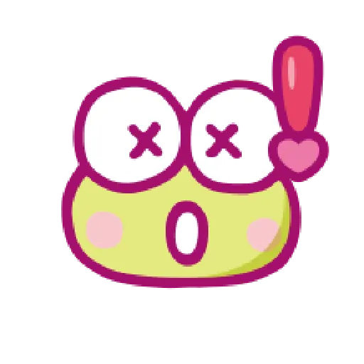 KEROKEROKEROPPI Emoji (Love) - 1 - Sticker 8