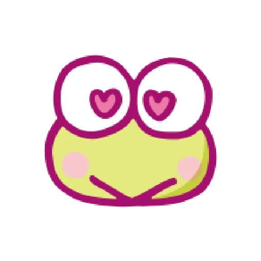 KEROKEROKEROPPI Emoji (Love) - 1 - Sticker 1