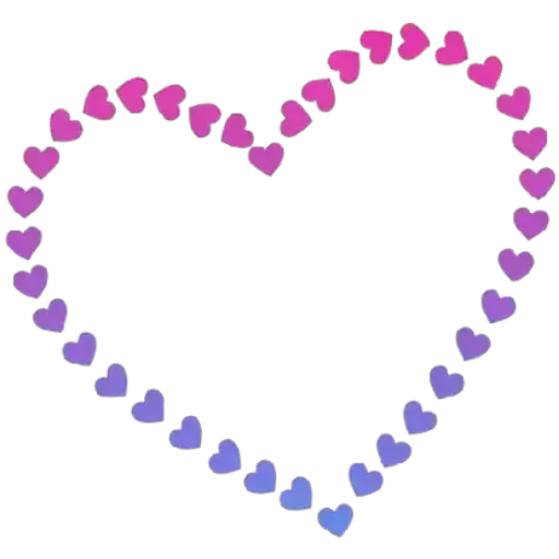pink hearts1 - Sticker 5
