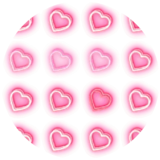pink hearts1 - Sticker 3