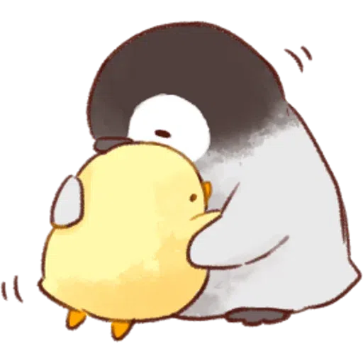 soft and cute chick 02- Sticker