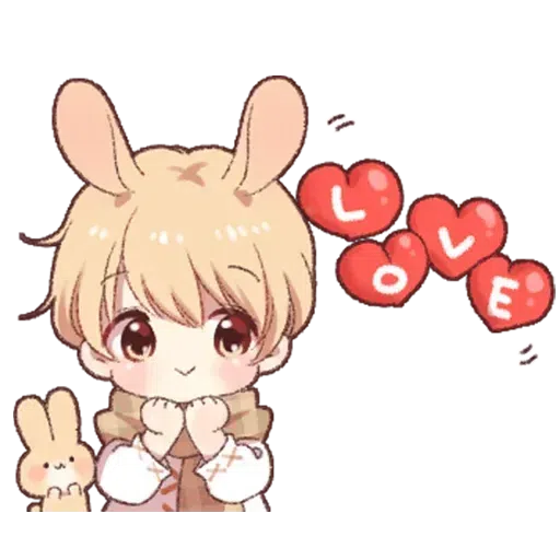 bunny boy 2 - Sticker 3