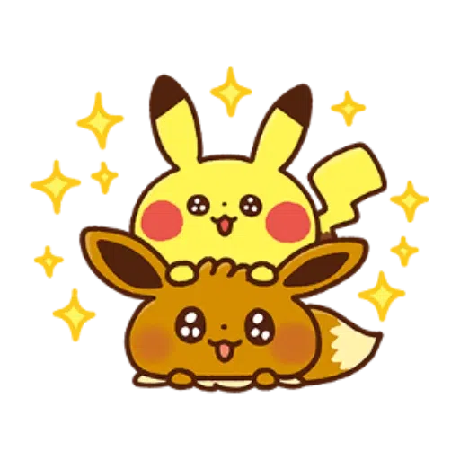 Pokemon Yurutto - Sticker 2