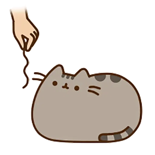 fat cat- Sticker