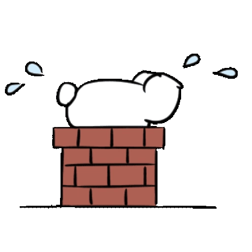Extremely Little Rabbit & Bear 聖誕特輯 - Sticker