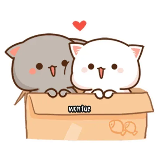 Mochi Cat 3- Sticker
