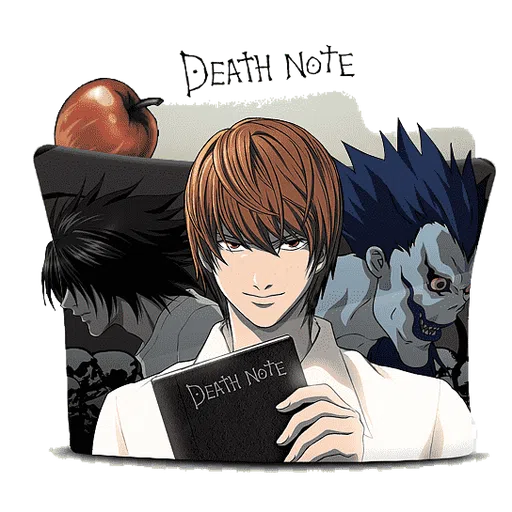 death note anime sticker pack stickers cloud