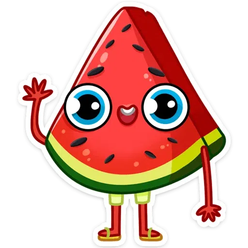 Watermelon- Sticker