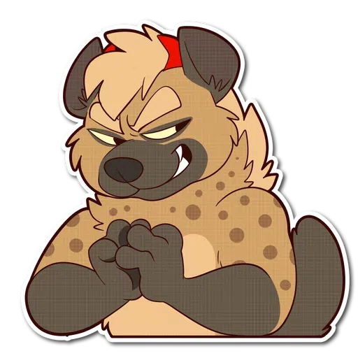 Hyena - Sticker 4