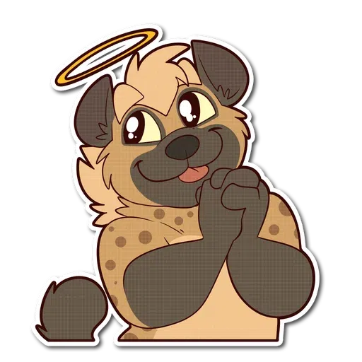 Hyena- Sticker