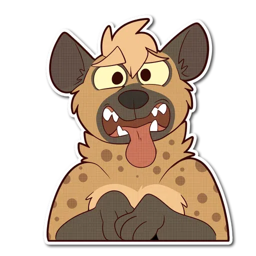 Hyena - Sticker 2