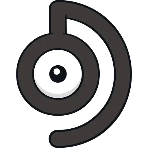 Unown Letra E