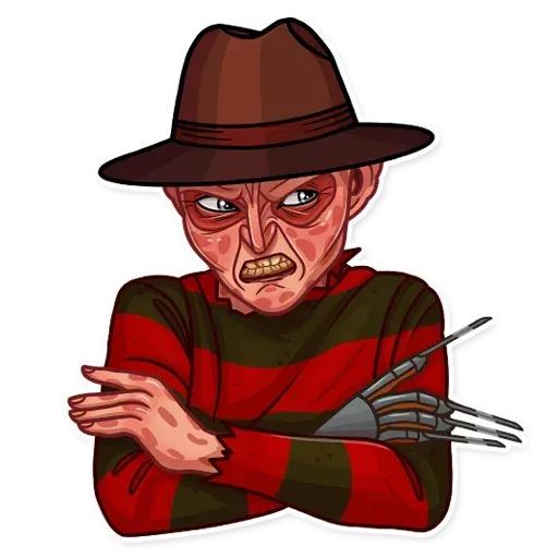 Freddy Krueger - Sticker 3