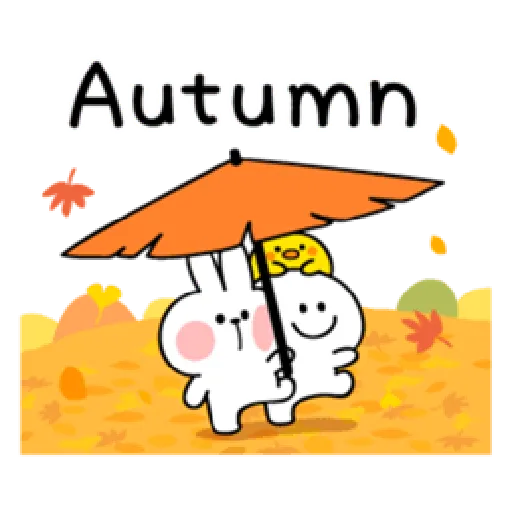 Spoiled Rabbit Autumn - Sticker 8