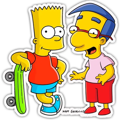 Simpsons - Sticker 1