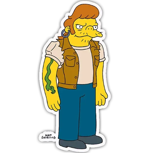 Simpsons - Sticker 5