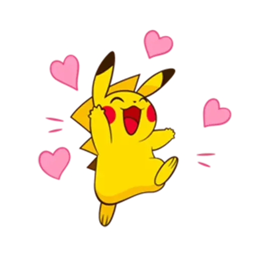 Pika Pikachu- Sticker