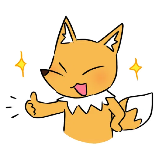 Fox Daily Emotion - Sticker 2