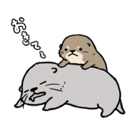 Otter’s otter animated - Sticker 2